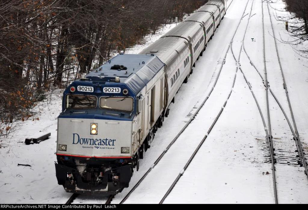 Westbound "Downeaster"